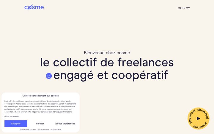 Screenshot of collectif-cosme.coop