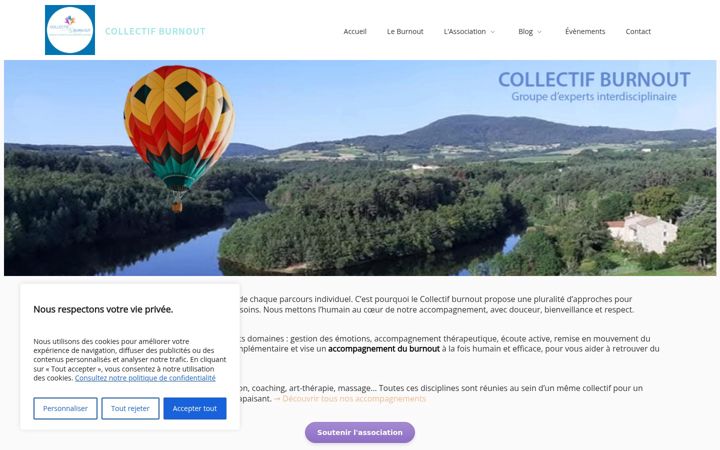 Screenshot di collectifburnout.fr