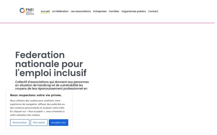 Screenshot of collectifemploiautrement.fr