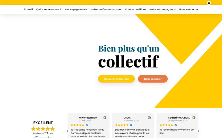 Screenshot of collectiforducommun.org
