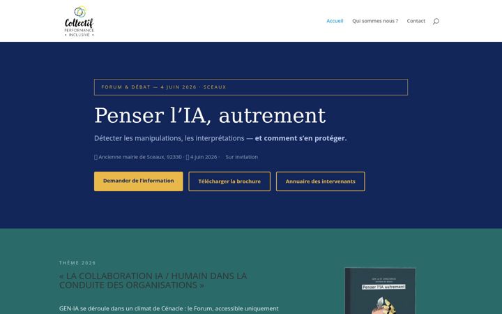 Screenshot di collectifperformance.fr
