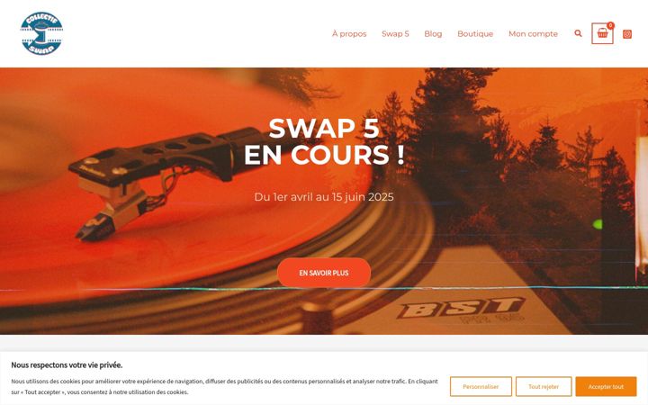 Screenshot di collectifswap.fr