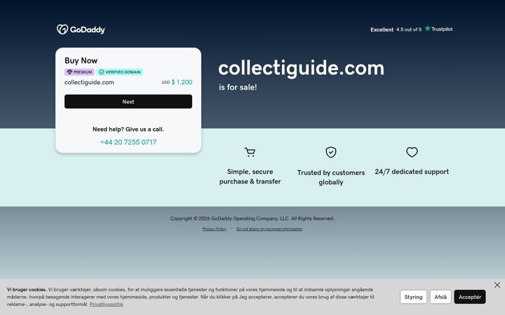 Screenshot of collectiguide.com