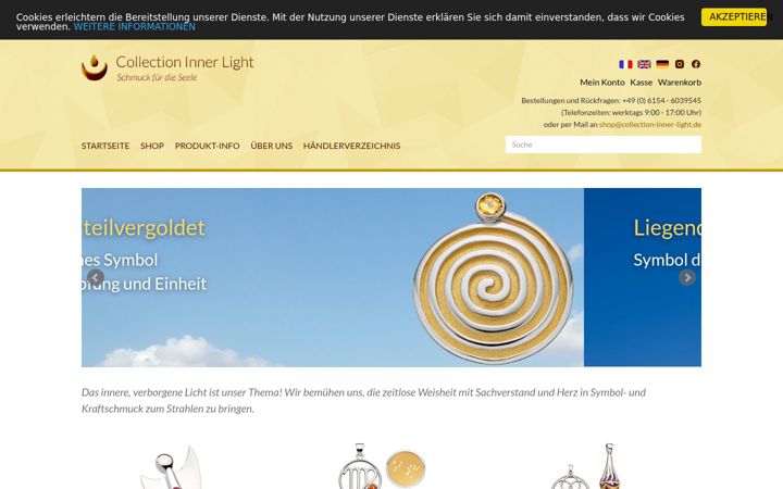 Screenshot di collection-inner-light.fr