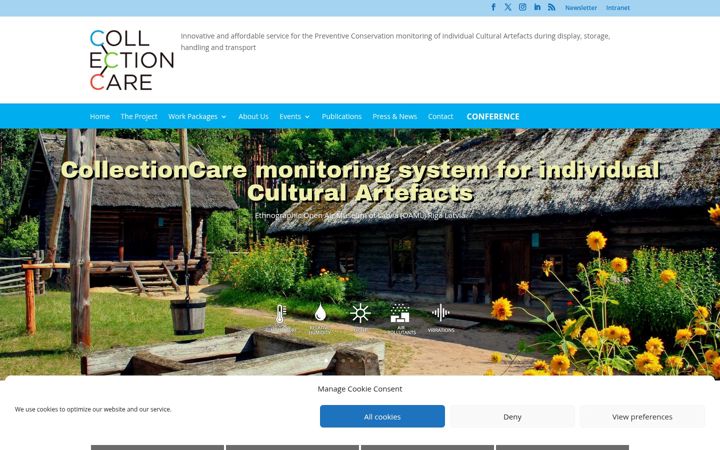 Screenshot of collectioncare.eu