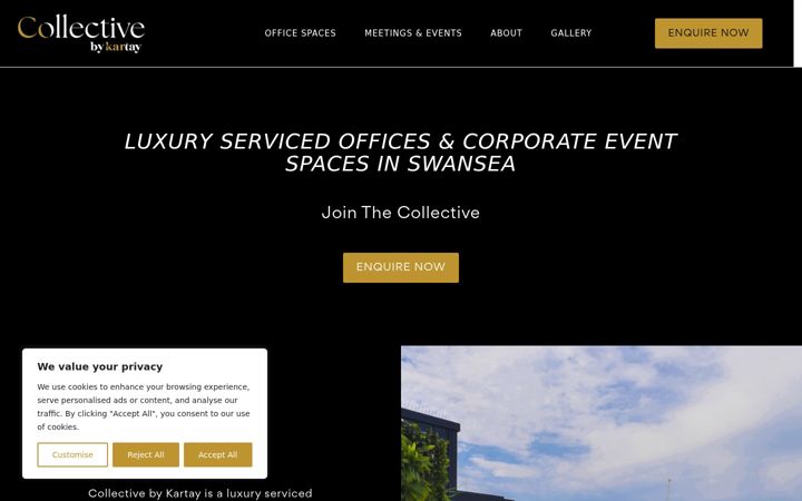 Screenshot of collectivebykartay.co.uk