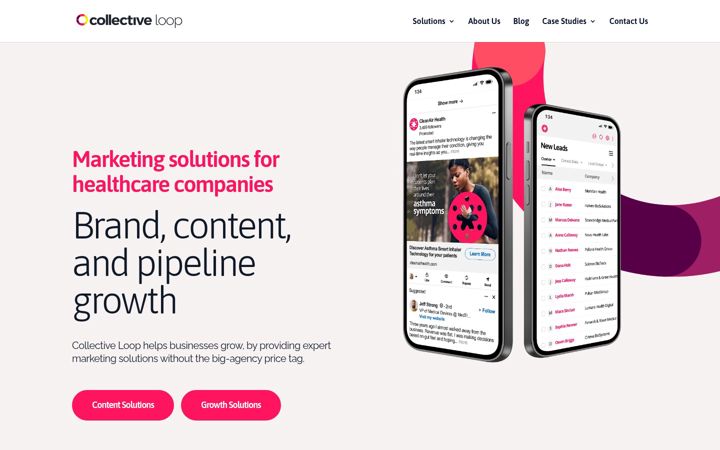 Screenshot of collectiveloop.com