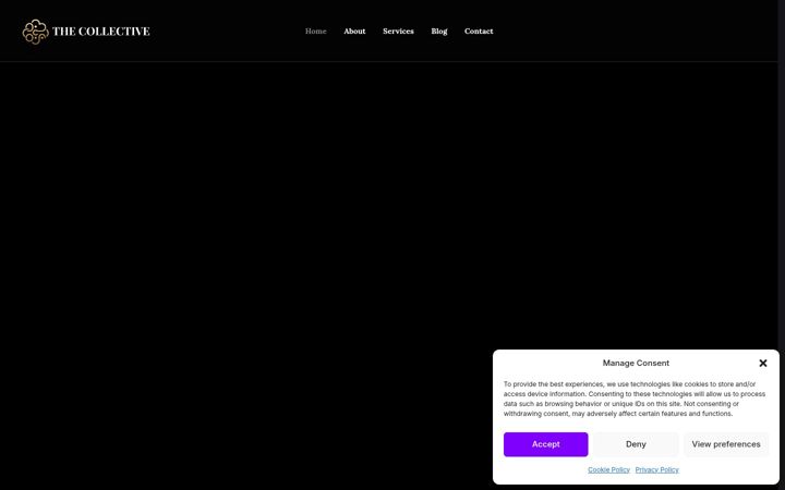 Screenshot of collectiveonline.co.uk