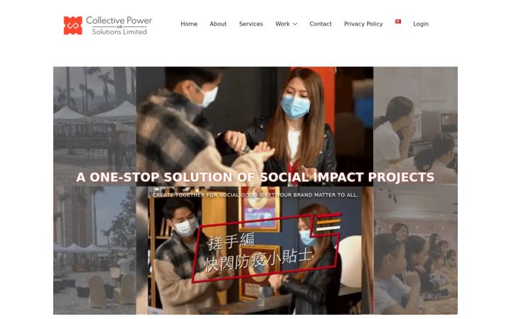 Screenshot of collectivepowergroup.com