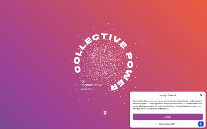 Snímek obrazovky collectivepowerrj.org
