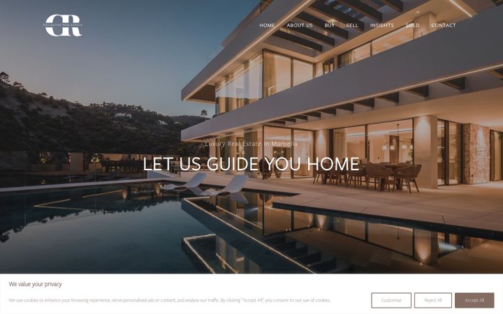 Skjermbilde av collectiverealestate.es
