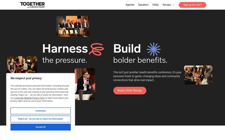 Screenshot of collectivetogether.com