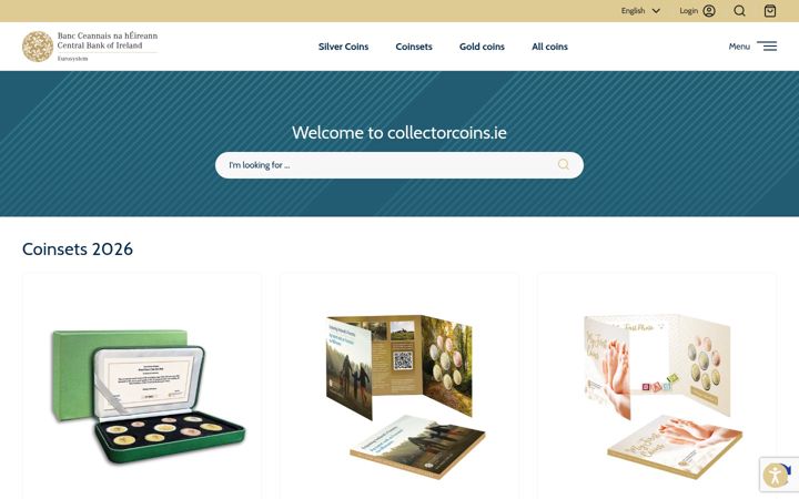Skjámynd af collectorcoins.ie