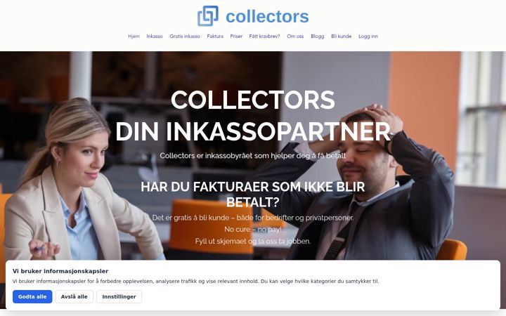 Ekrano kopija collectors.no