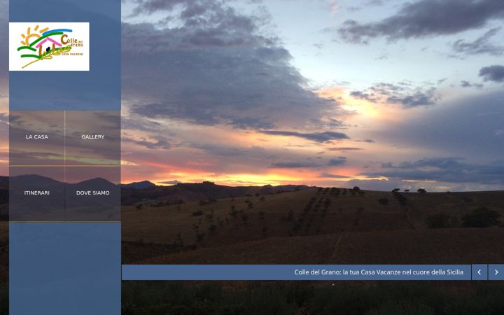 Screenshot of colledelgrano.it