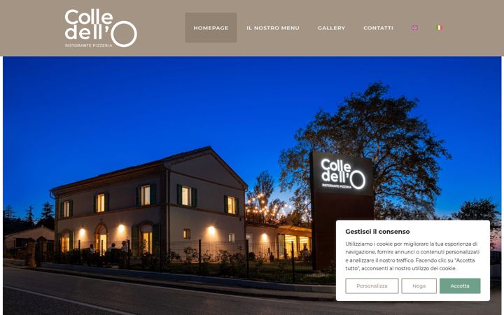 Screenshot of colledello.it