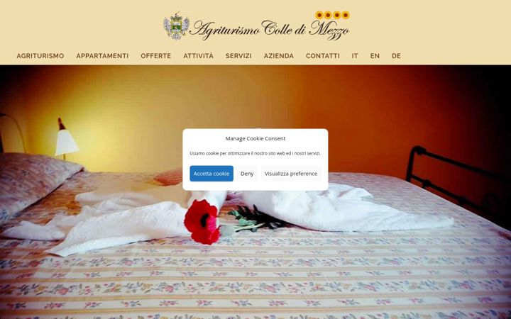 Screenshot of colledimezzo.com