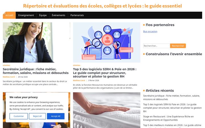 Screenshot di college-jeanmoulin.fr