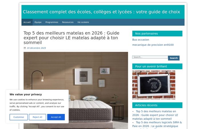 Screenshot di college-jkorczak.fr
