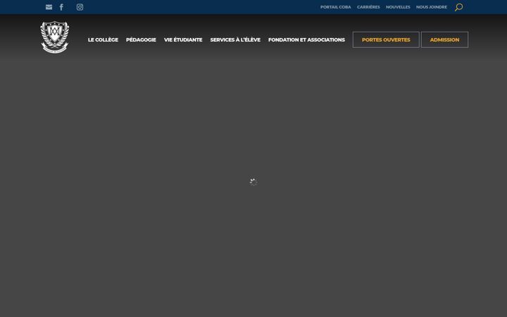 Screenshot of college-montreal.qc.ca
