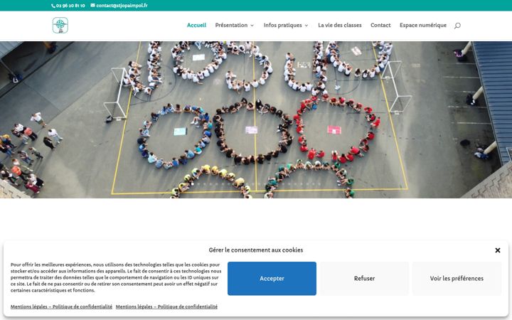 Screenshot di college-saint-joseph-paimpol.fr