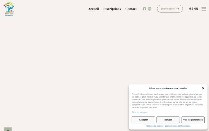 Screenshot di college-stjean-lerelecq.fr
