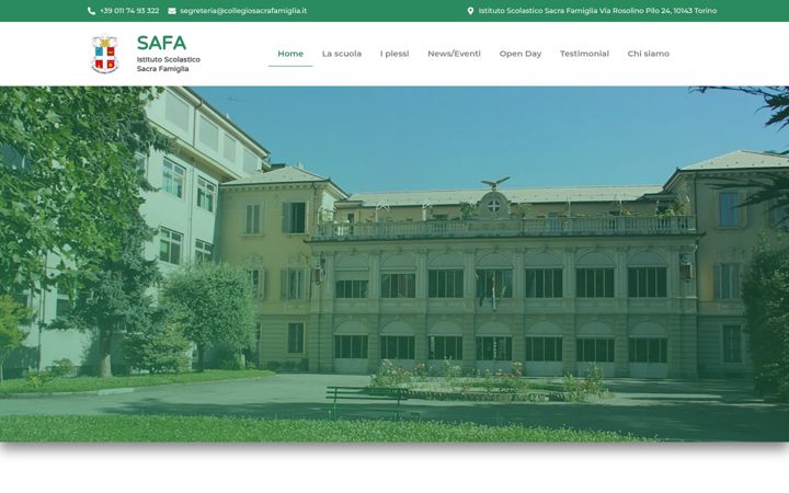 Skærmbillede af collegiosacrafamiglia.it