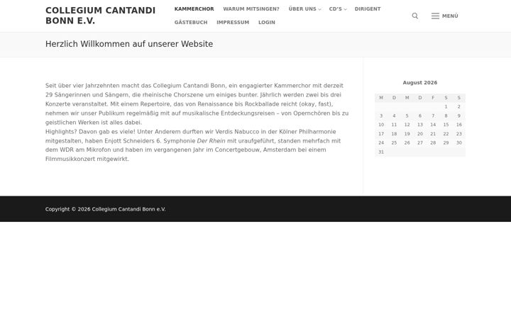 Screenshot of collegium-cantandi-bonn.de