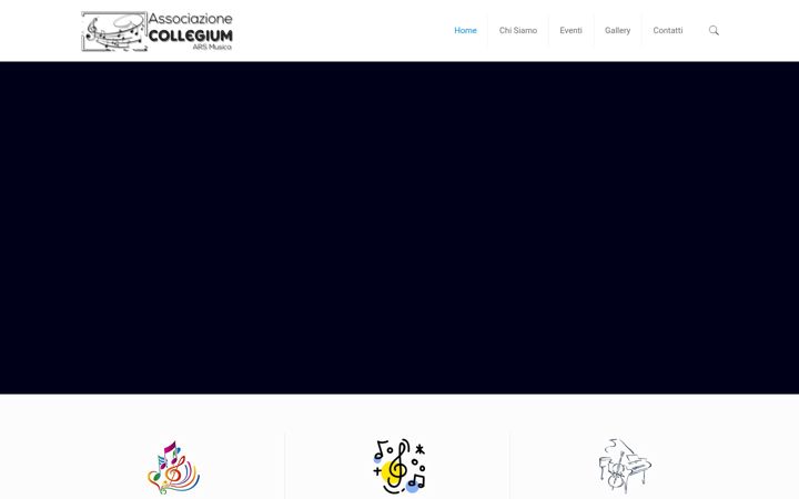 Screenshot of collegiumarsmusica.it