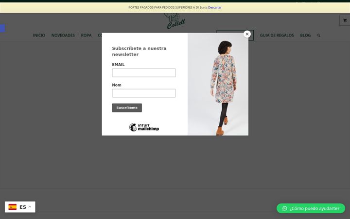 Screenshot of collell.es