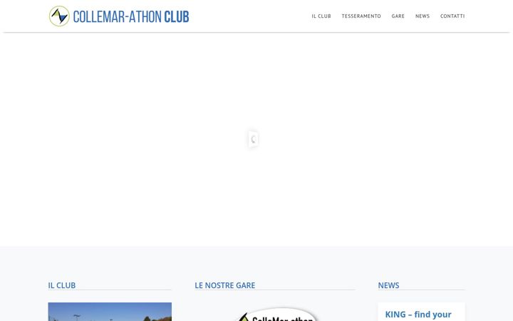 Screenshot of collemarathonclub.it
