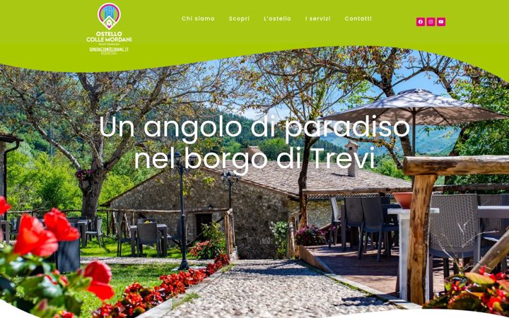 Screenshot of collemordani.it