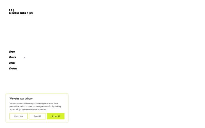Screenshot of collettivogiuliojari.com