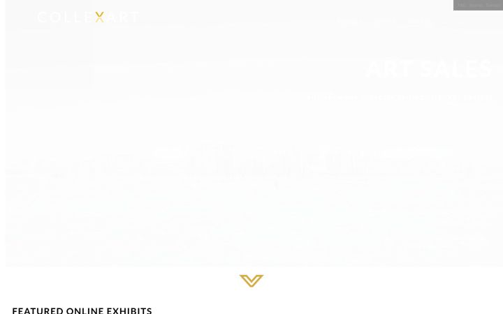 Screenshot of collexart.com