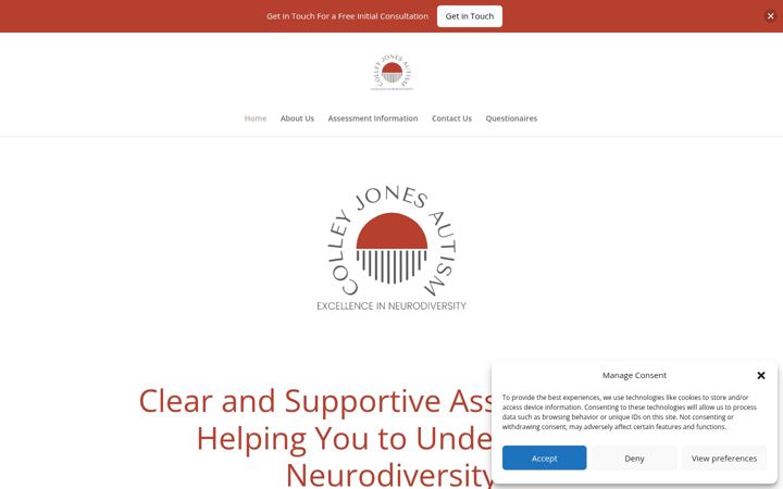 Screenshot von colleyandjones.co.uk