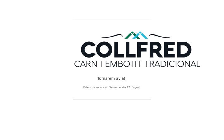 Screenshot of collfred.cat