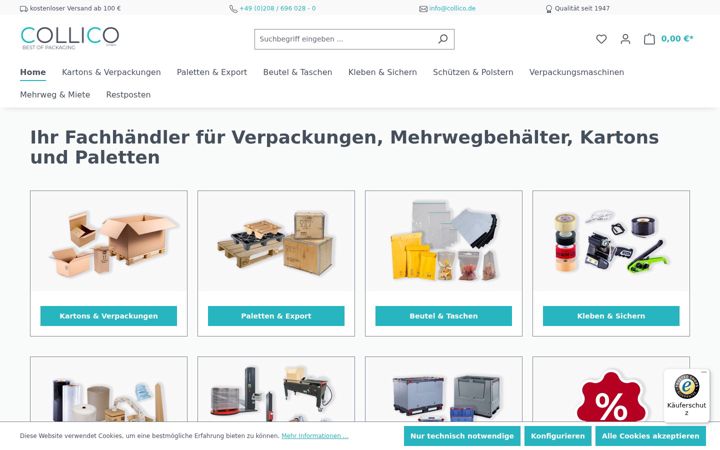 Screenshot of collico.de