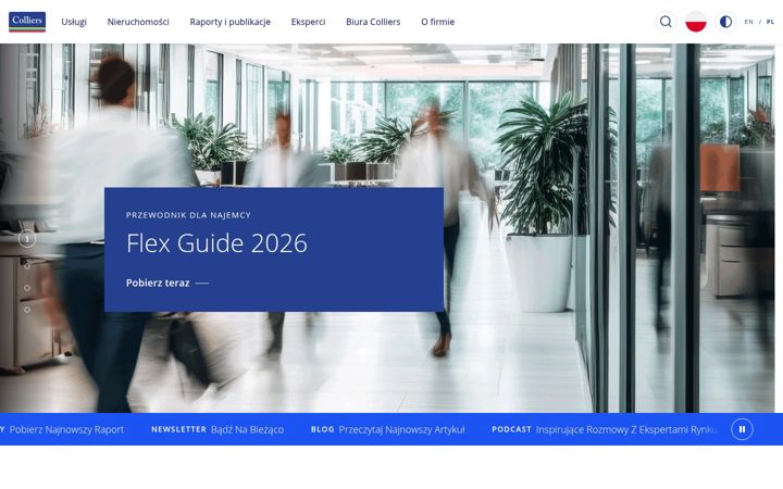Screenshot of colliers.pl