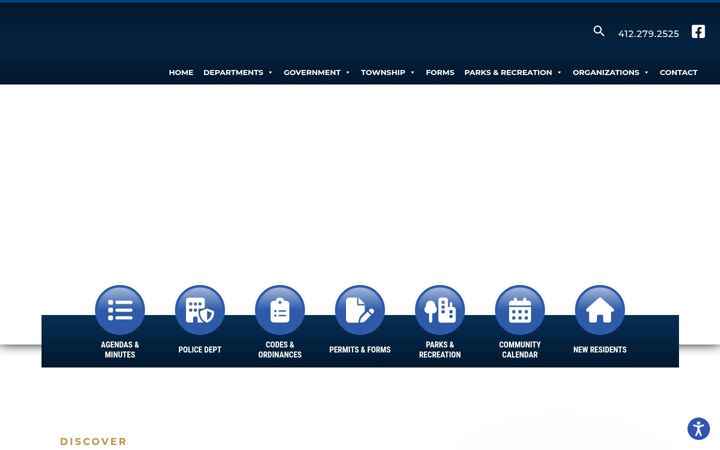 Screenshot of colliertownship.net