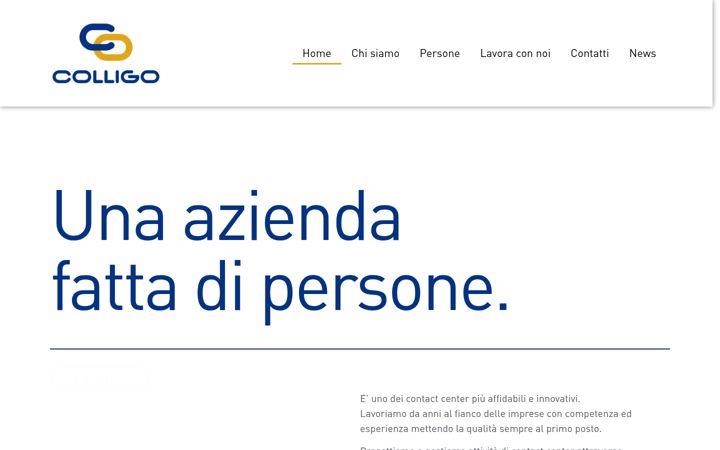 Screenshot stránky colligo.it