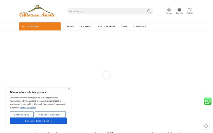 Screenshot of collinadellearance.it