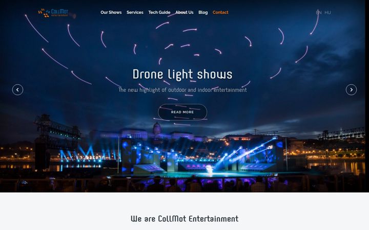Screenshot of collmot.com