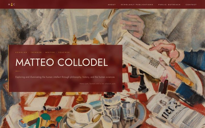 Screenshot of collodel.org