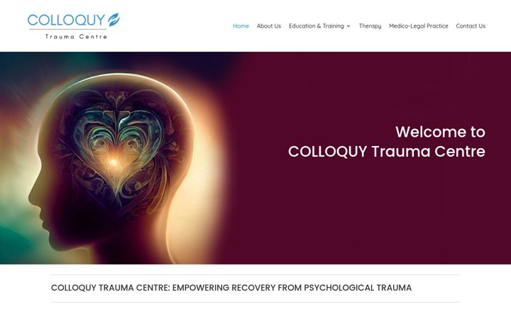 Screenshot ta' colloquy.me.uk