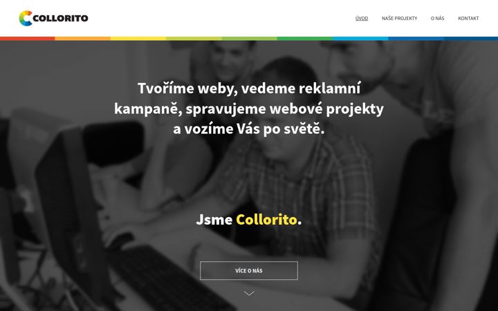 Snimka zaslona za collorito.cz