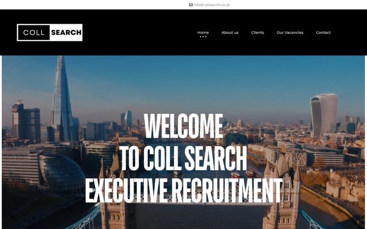 Screenshot of collsearch.co.uk