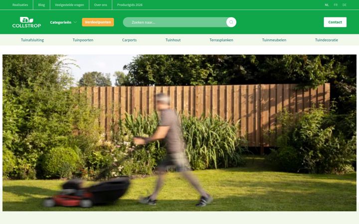 Screenshot of collstrop.com