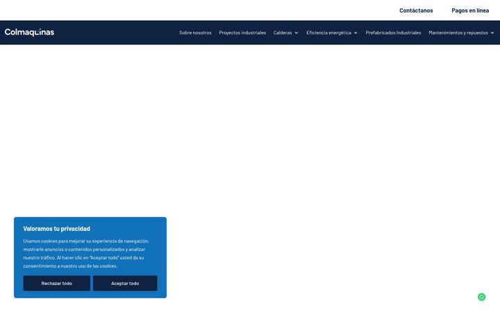 Screenshot of colmaquinas.com