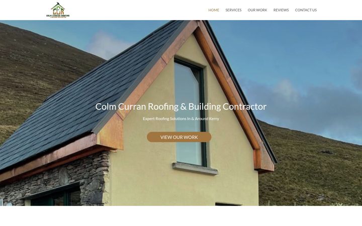 Screenshot of colmcurran.com