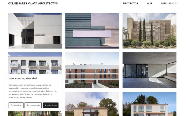 Screenshot of colmenaresvilata.com